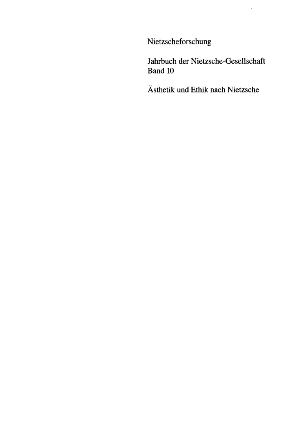 Ã„sthetik und Ethik nach Nietzsche 1st Edition â€“ PDF/EPUB Version Downloadable