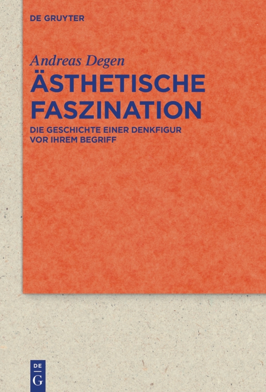 Ã„sthetische Faszination Die Geschichte einer Denkfigur vor ihrem Begriff 1st Edition â€“ PDF/EPUB Version Downloadable