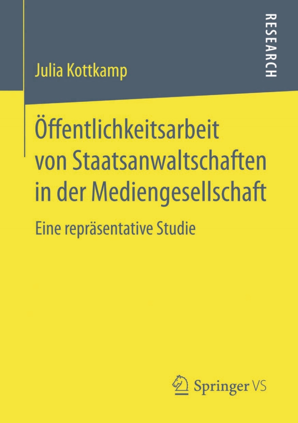 Ã–ffentlichkeitsarbeit von Staatsanwaltschaften in der Mediengesellschaft Eine reprÃ¤sentative Studie  â€“ PDF/EPUB Version Downloadable