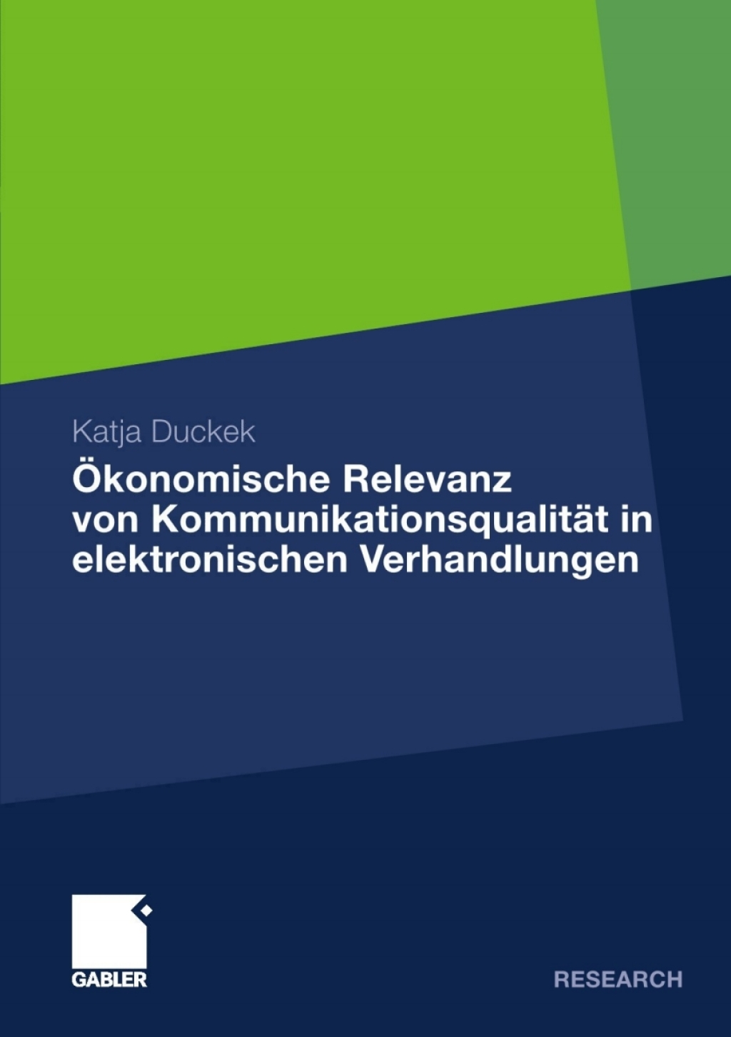 Ã–konomische Relevanz von KommunikationsqualitÃ¤t in elektronischen Verhandlungen  â€“ PDF/EPUB Version Downloadable