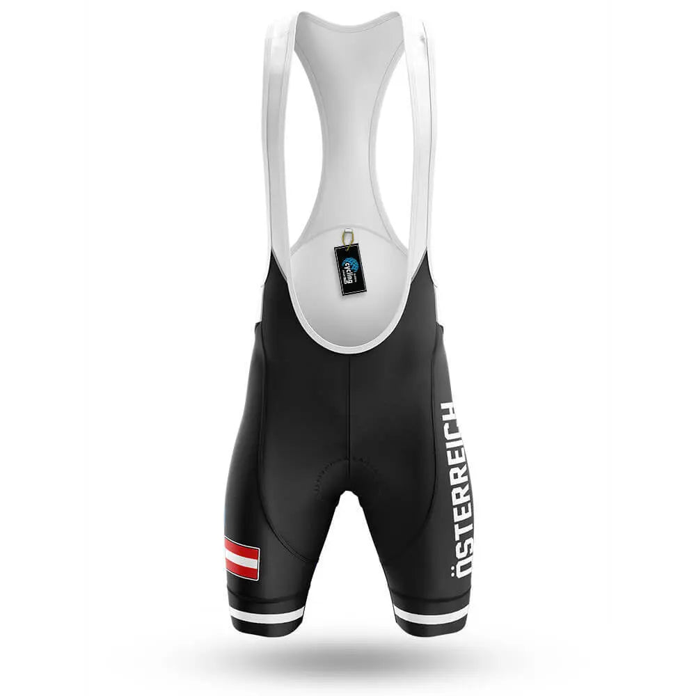 Ã–sterreich S5 Black - Men's Cycling Bibs Only