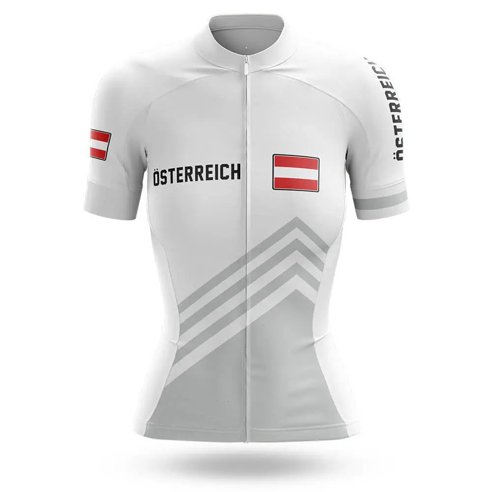 Ã–sterreich S5 White - Women - Cycling Jersey Only