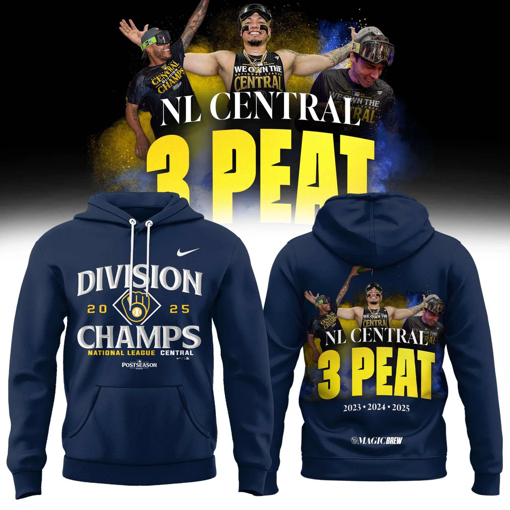 â€œDO IT FOR UECK!â€ The 2025 Brewersâ€™ playoff merch Hoodie