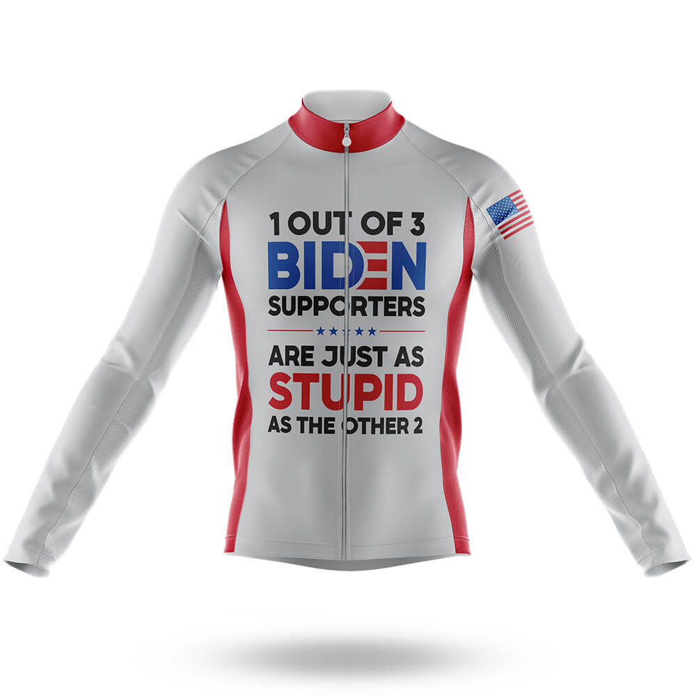 1 out of 3 - Men's Cycling Long Sleeve Jersey