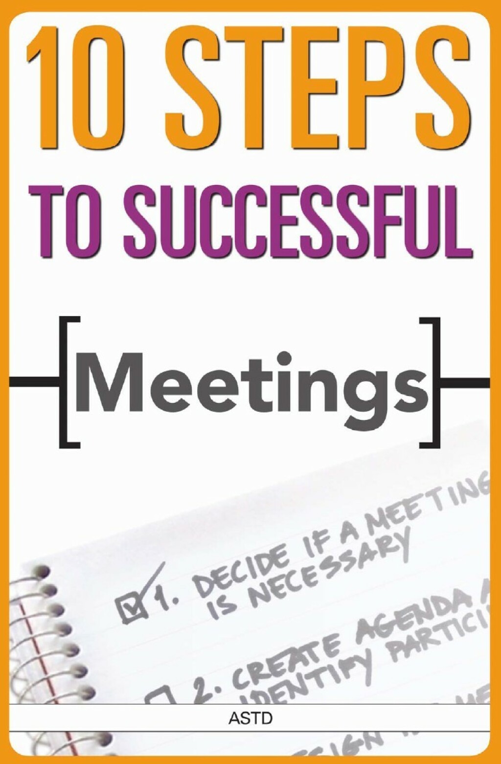 10 Steps to Successful Meetings - (PDF/EPUB Version)