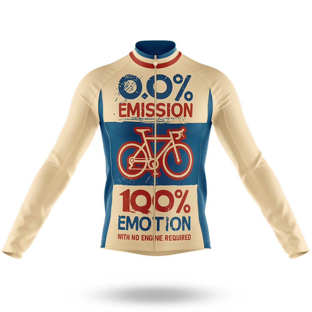 100 Percent Emotion - Men's Cycling Long Sleeve Jersey