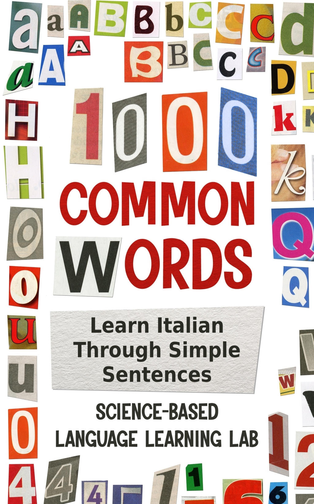 1000 Common Words Learn Italian Through Simple Sentences - (PDF/EPUB Version)