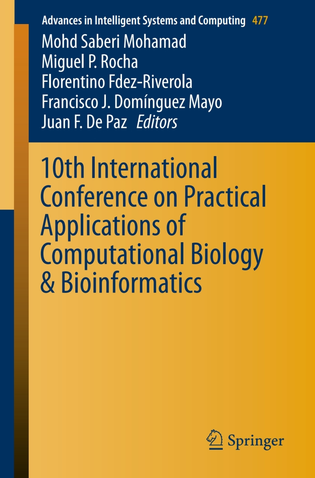 10th International Conference on Practical Applications of Computational Biology & Bioinformatics â€“ PDF/EPUB Version Downloadable