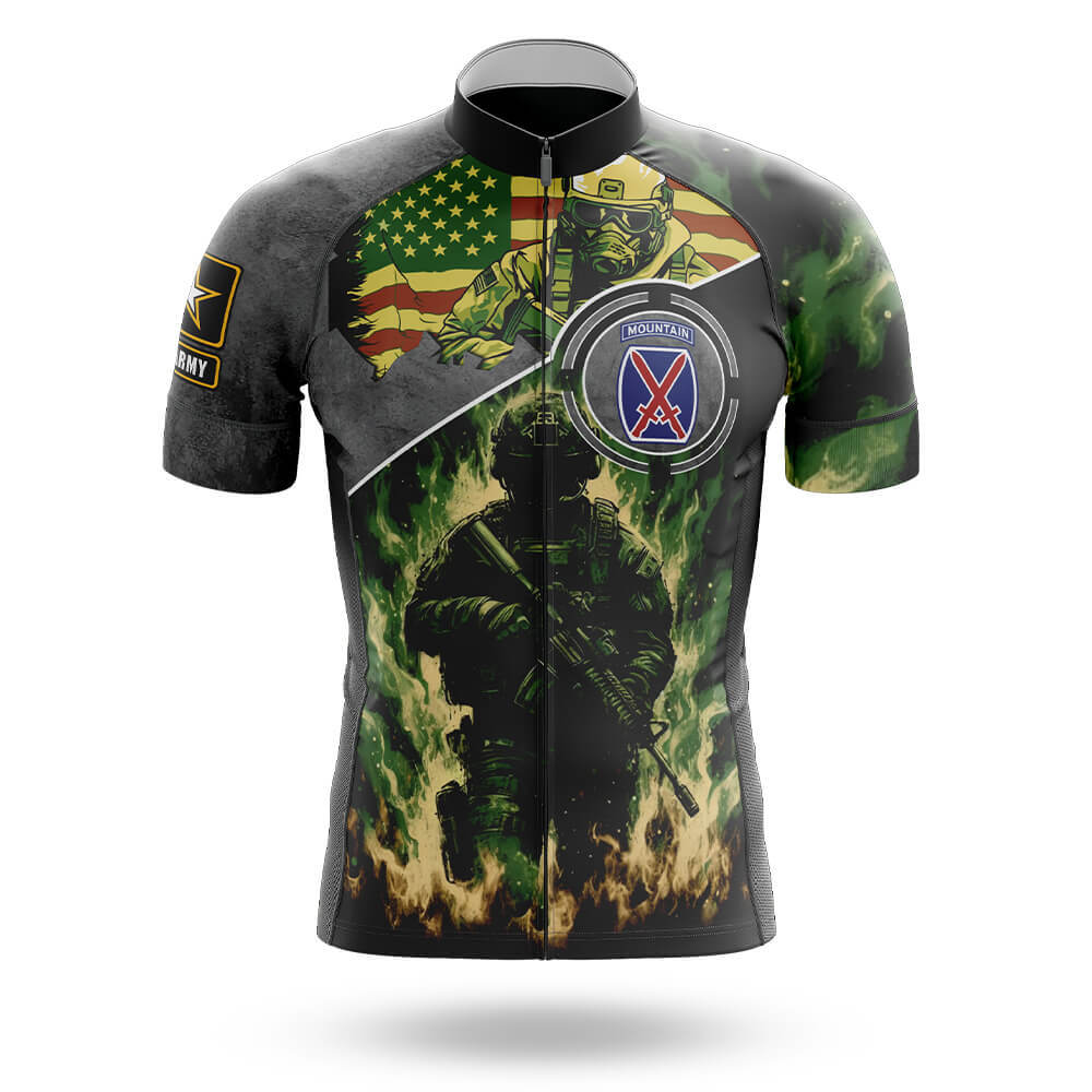 10th Mountain Division Soldier - Men's Cycling Jersey Only