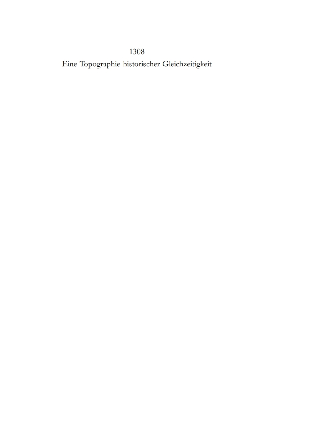 1308 Eine Topographie historischer Gleichzeitigkeit 1st Edition â€“ PDF/EPUB Version Downloadable
