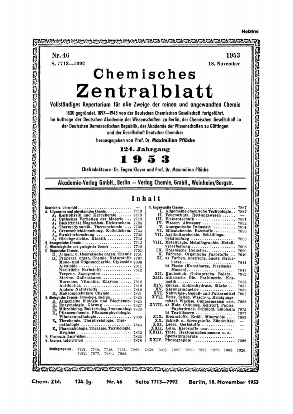 18. November 1953 1st Edition â€“ PDF/EPUB Version Downloadable