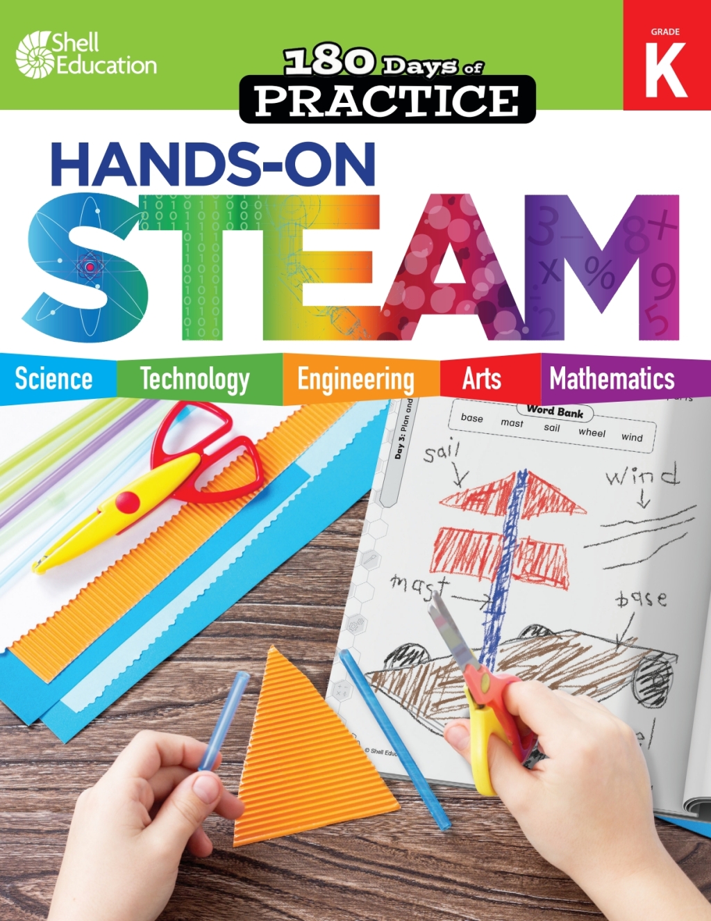 180 Days: Hands-On STEAM: Grade K ebook 1st Edition - (PDF/EPUB Version)