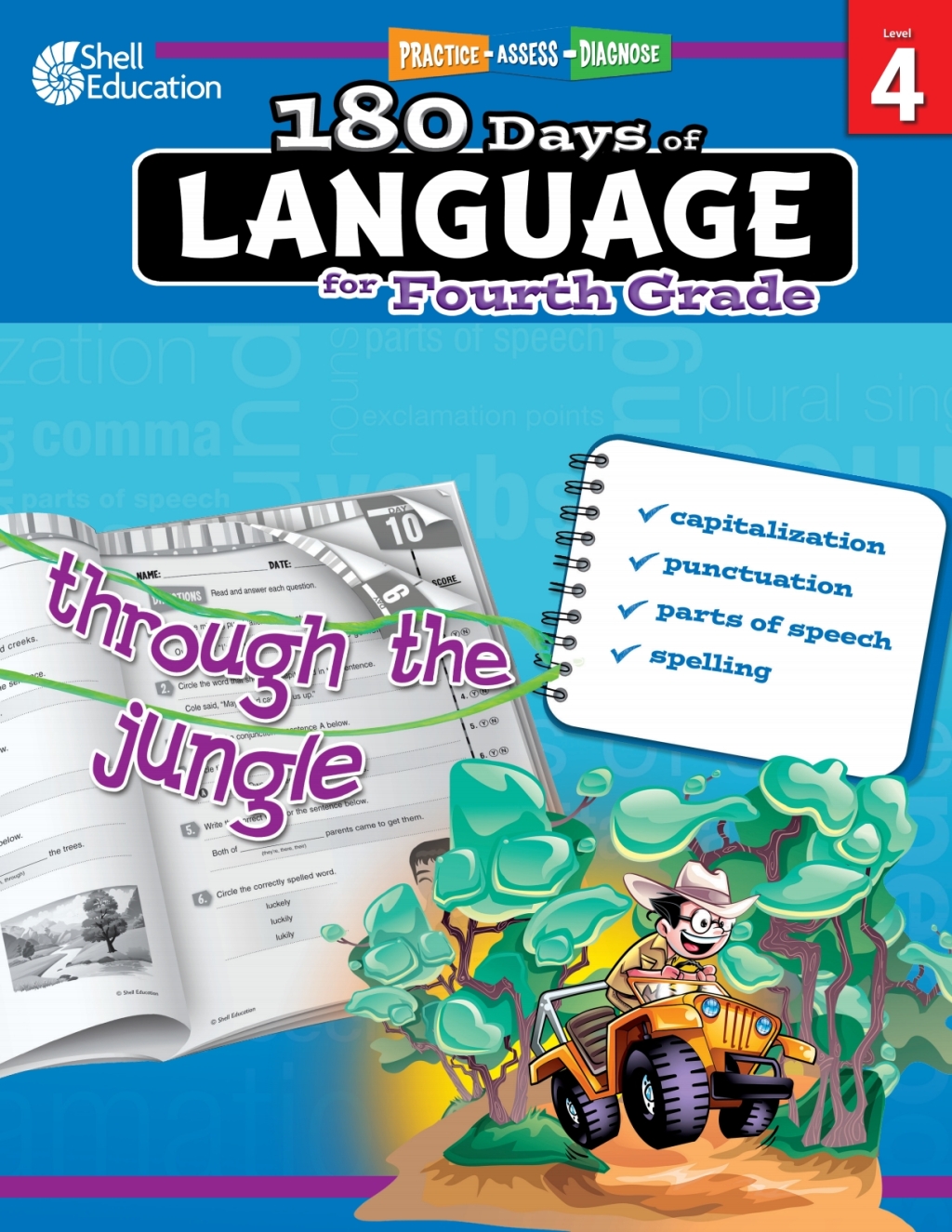 180 Days of Language for Fourth Grade ebook 1st Edition - (PDF/EPUB Version)