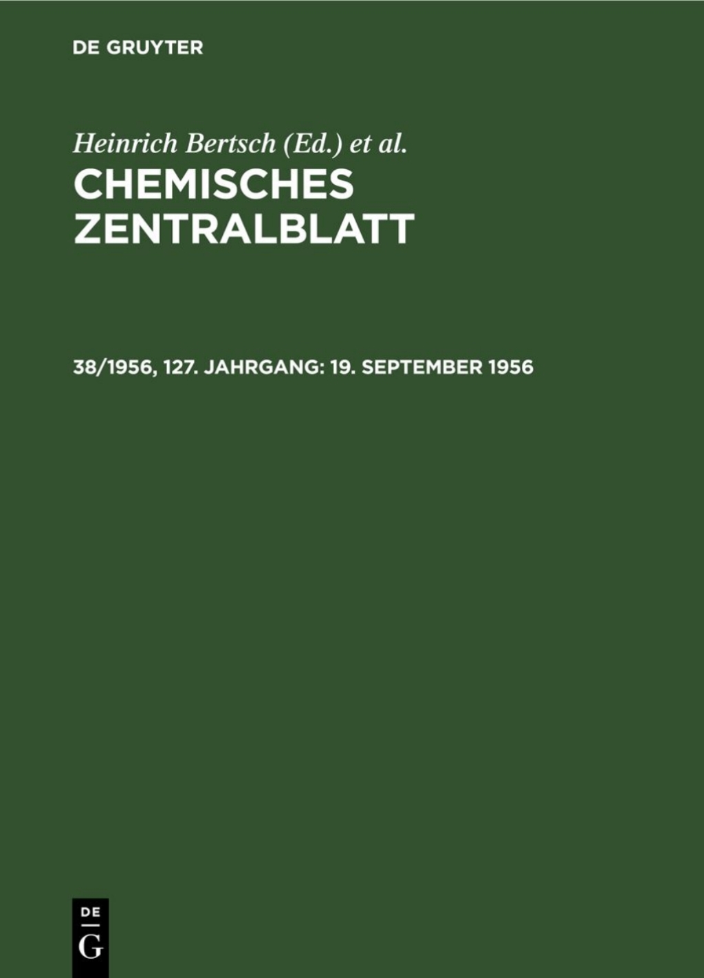 19. September 1956 1st Edition â€“ PDF/EPUB Version Downloadable