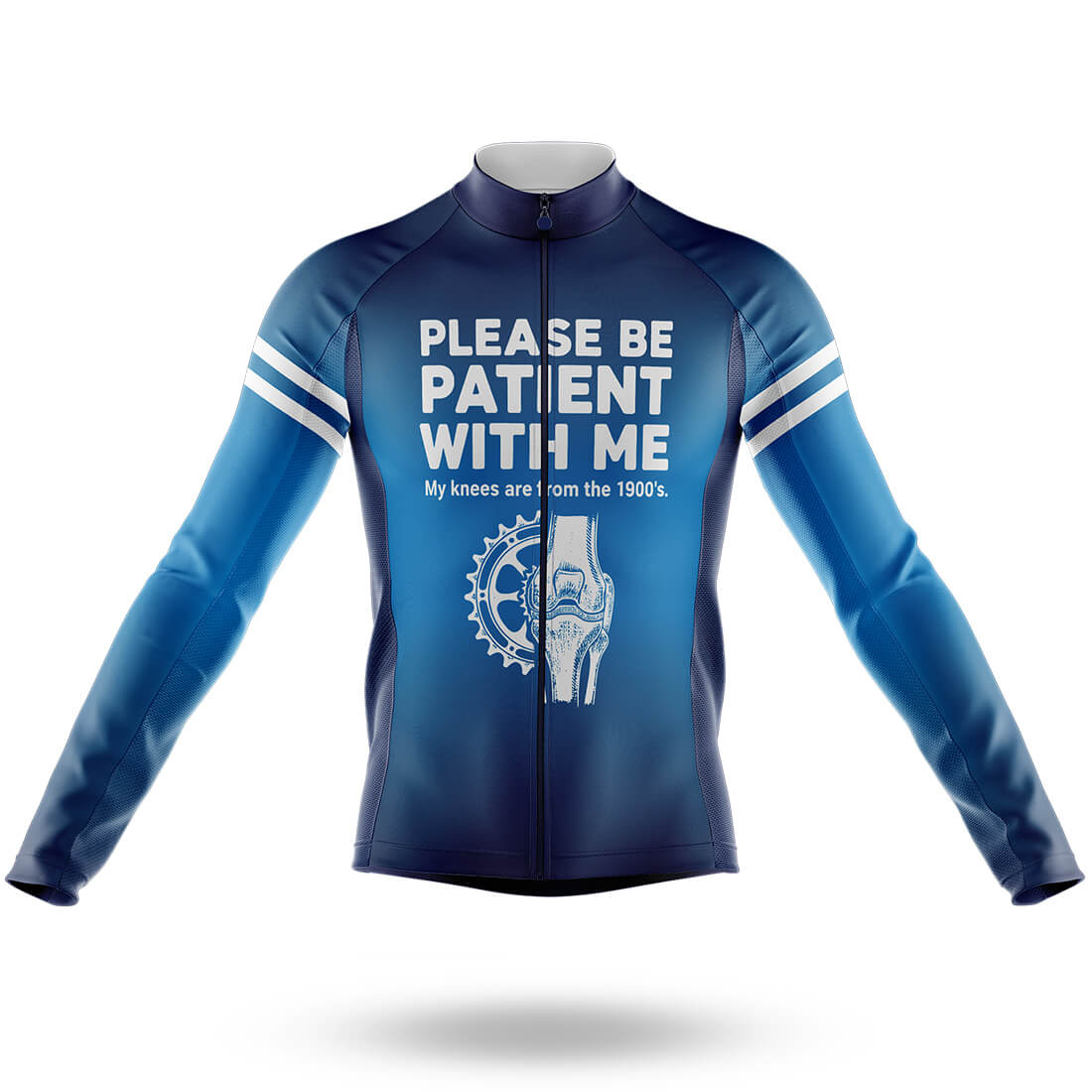 1900's Knees - Men's Cycling Long Sleeve Jersey