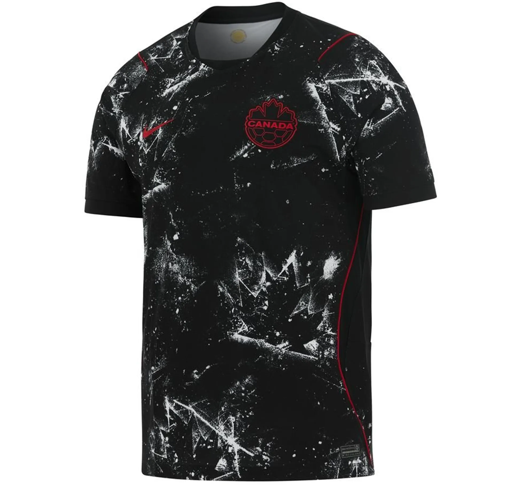 Canada Dri-FIT 2026 Football Shirt Away Black