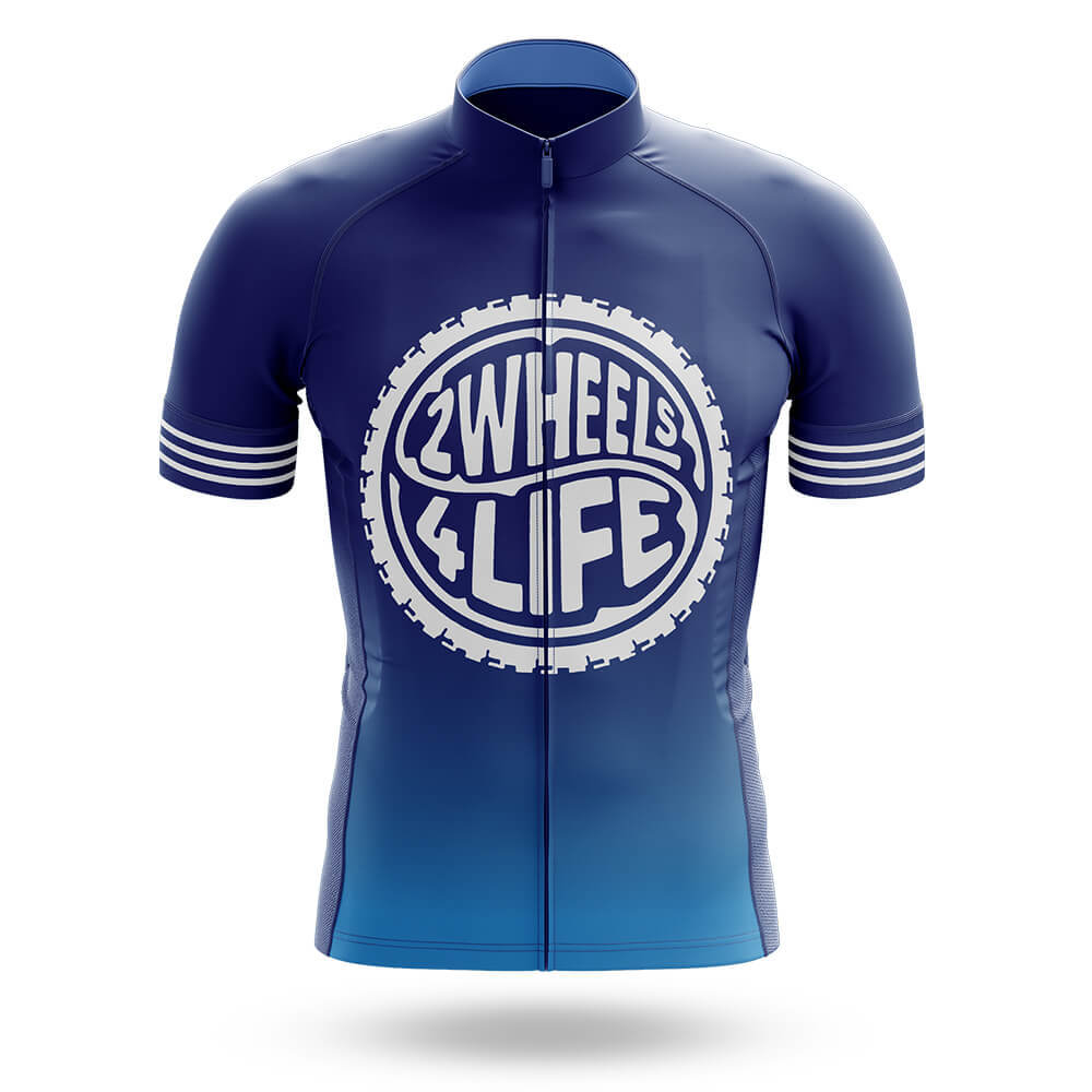2 Wheels 4 Life - Men's Cycling Jersey Only