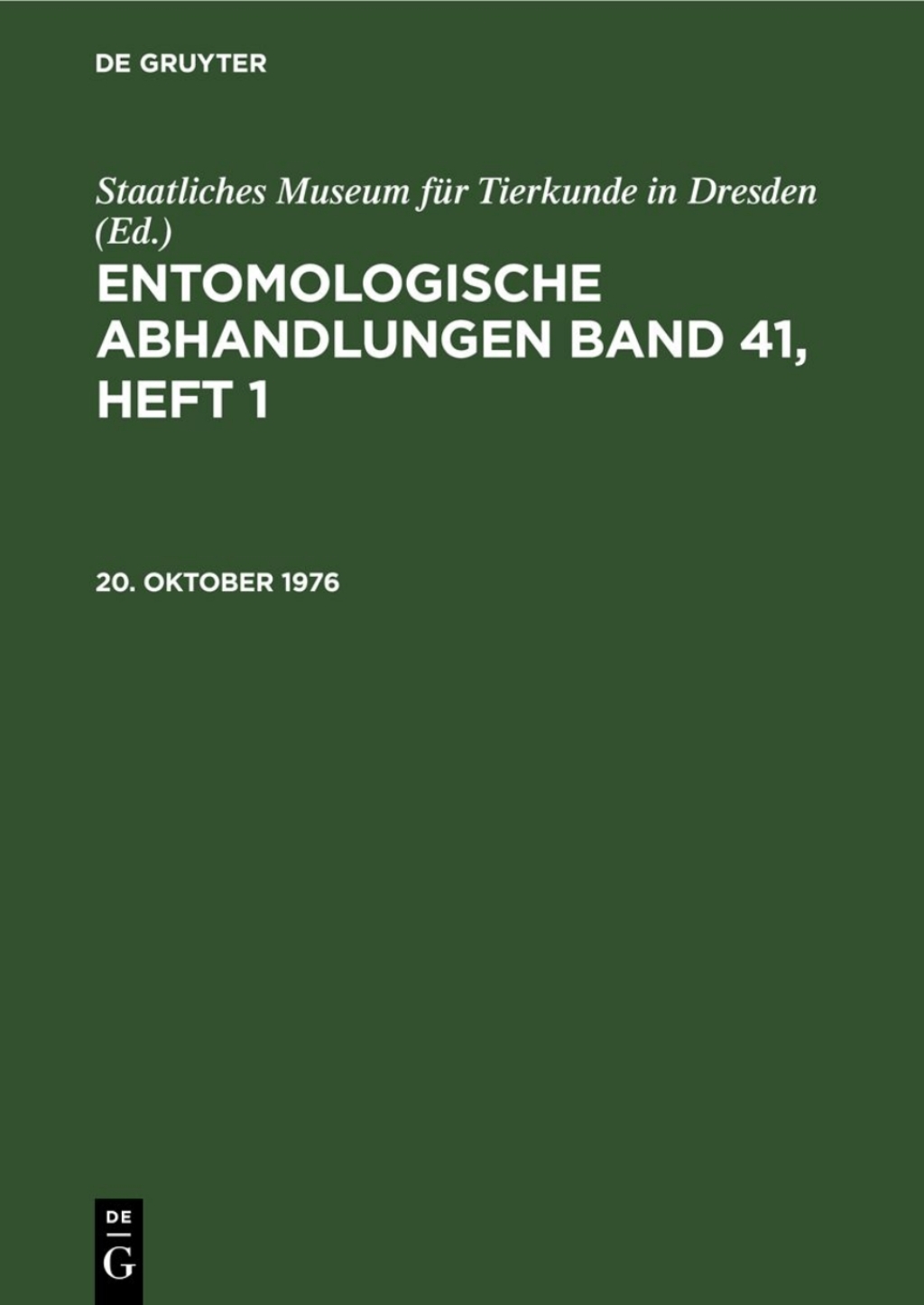 20. Oktober 1976 1st Edition â€“ PDF/EPUB Version Downloadable