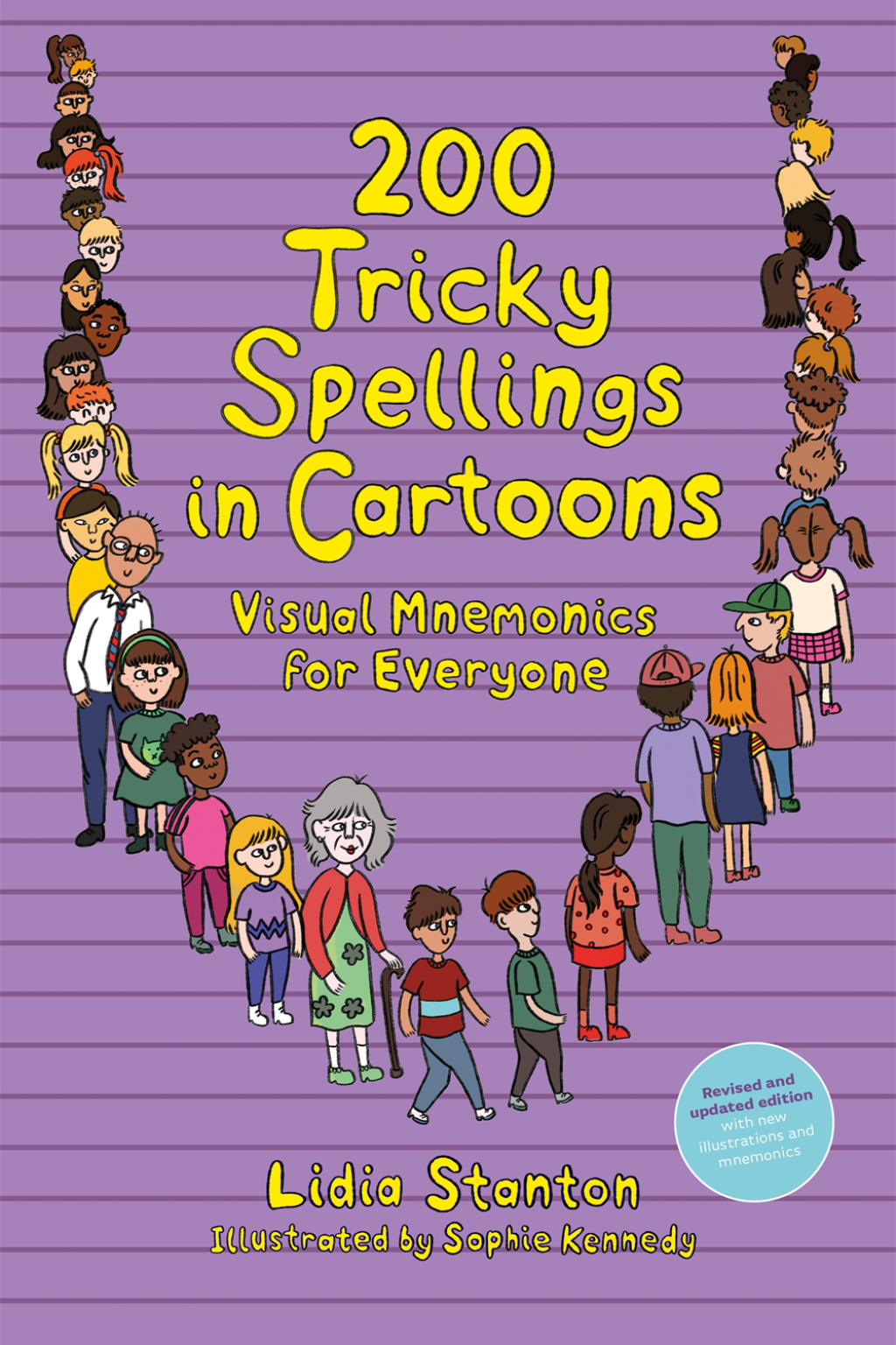 200 Tricky Spellings in Cartoons Visual Mnemonics for Everyone - UK edition - (PDF/EPUB Version)