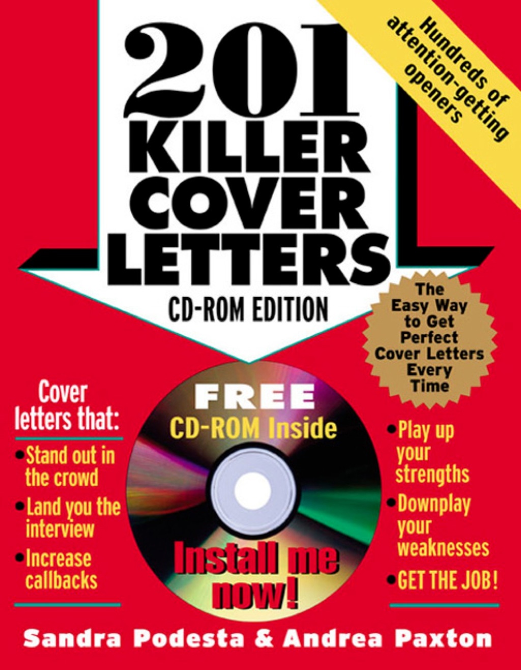 201 Killer Cover Letters 1st Edition - (PDF/EPUB Version)