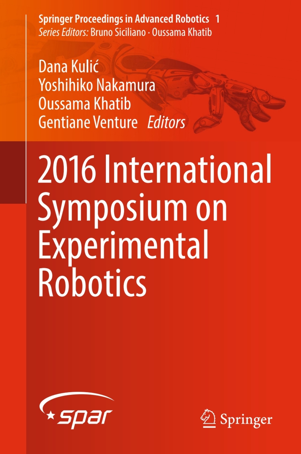 2016 International Symposium on Experimental Robotics â€“ PDF/EPUB Version Downloadable