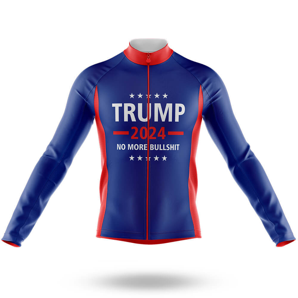 2024 No More Bullshit - Men's Cycling Long Sleeve Jersey