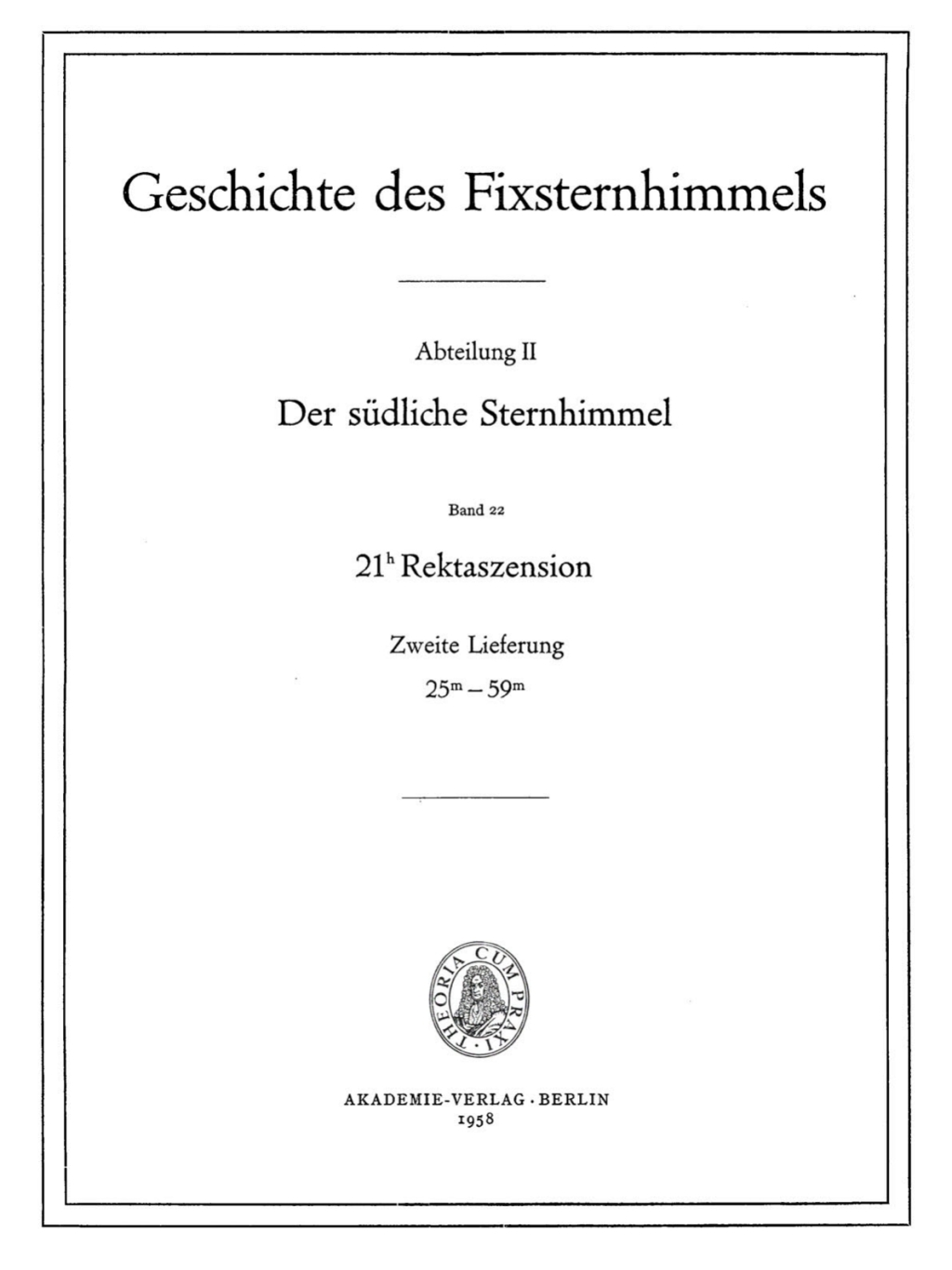 21h Rektaszension, Lieferung 2: 25mâ€“59m 1st Edition â€“ PDF/EPUB Version Downloadable