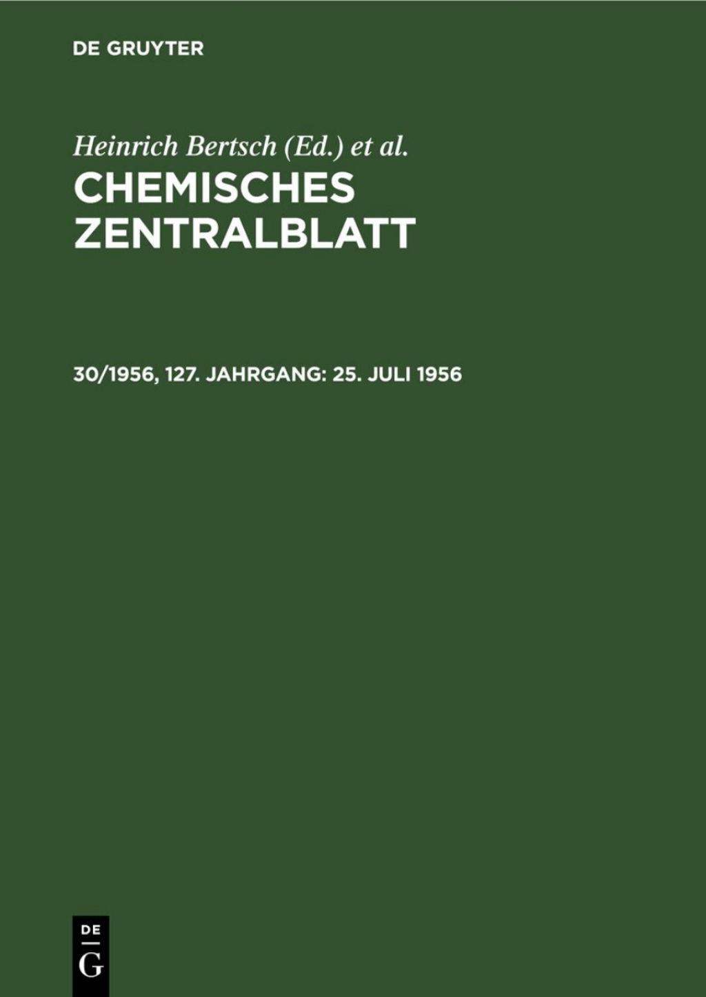 25. Juli 1956 1st Edition â€“ PDF/EPUB Version Downloadable