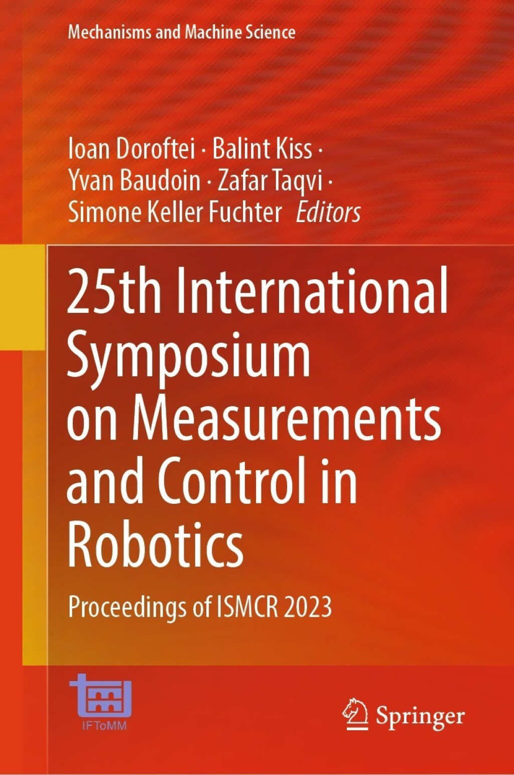 25th International Symposium on Measurements and Control in Robotics Proceedings of ISMCR 2023 â€“ PDF/EPUB Version Downloadable