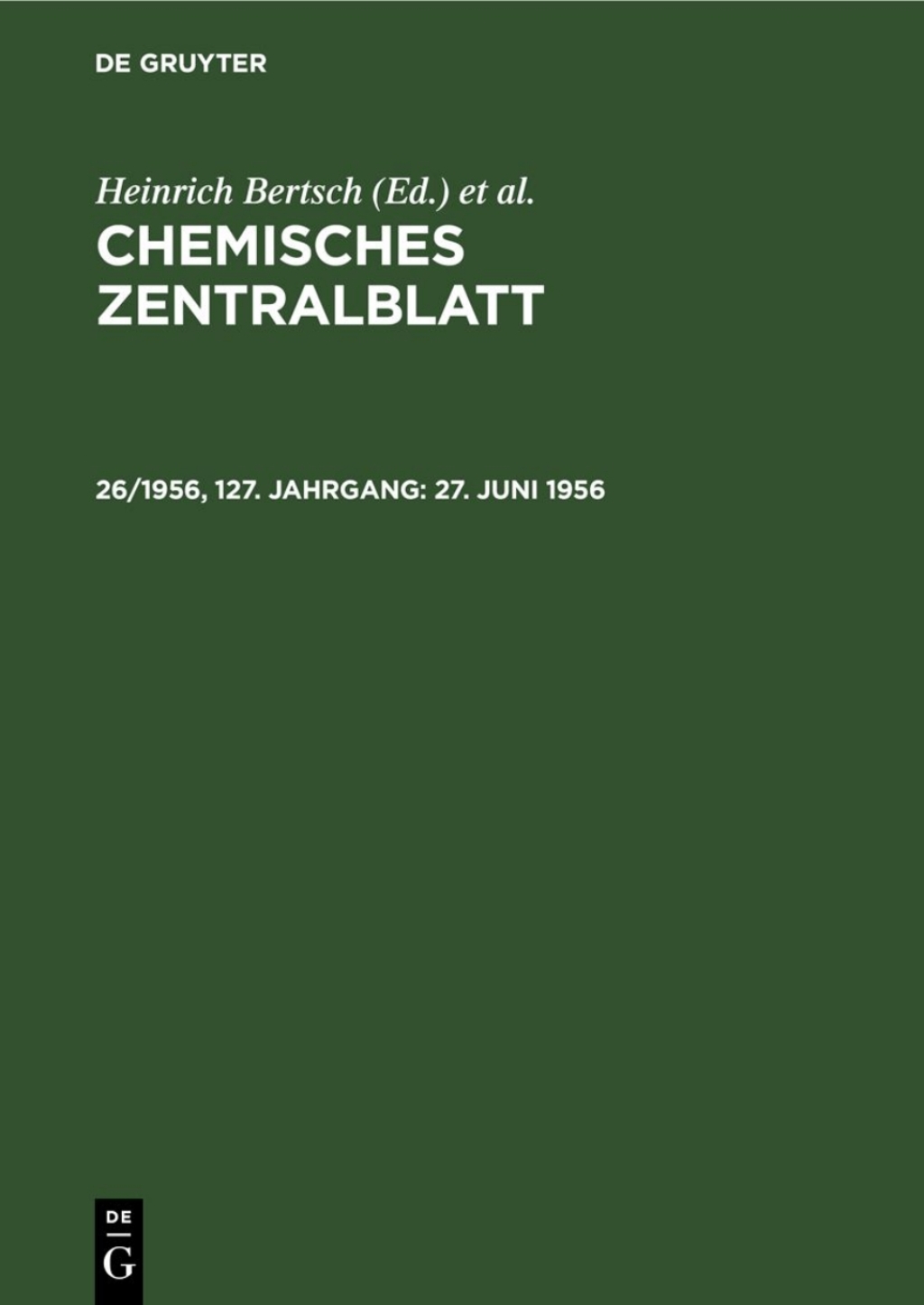 27. Juni 1956 1st Edition â€“ PDF/EPUB Version Downloadable