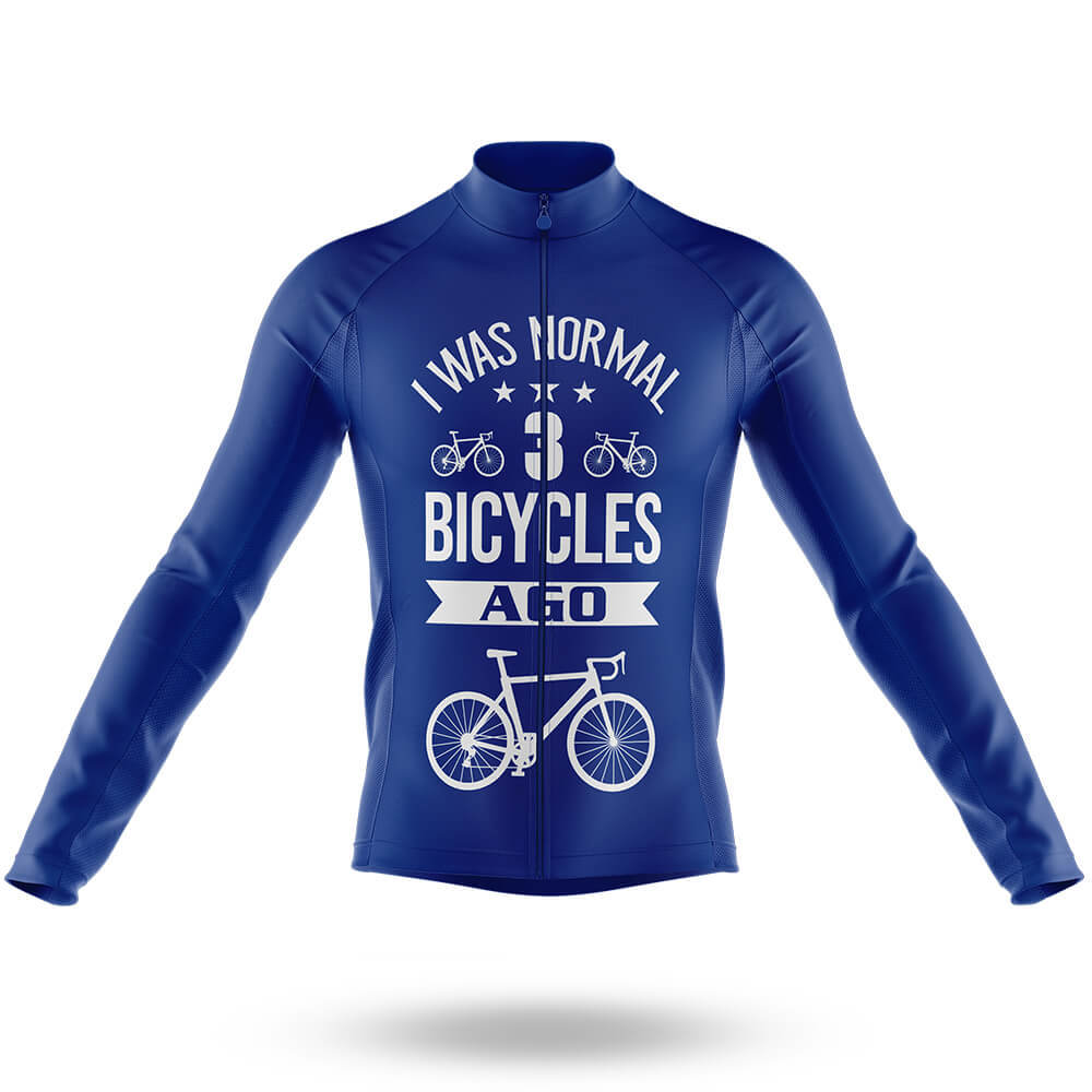 3 Bicycles Ago - Men's Cycling Long Sleeve Jersey