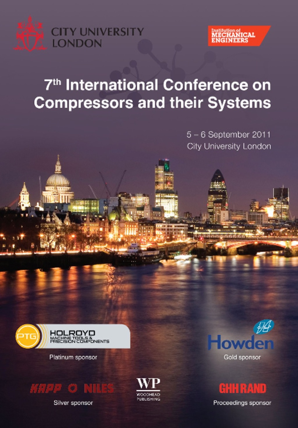 7th International Conference on Compressors and their Systems 2011 1st Edition â€“ PDF/EPUB Version Downloadable