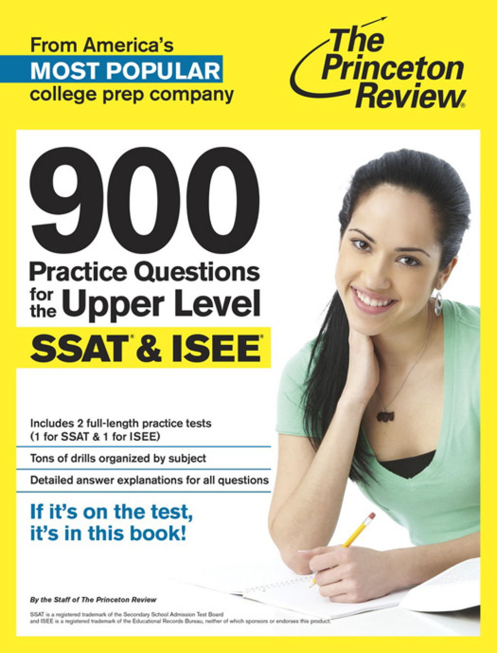 900 Practice Questions for the Upper Level SSAT & ISEE Extra Preparation for an Excellent Score - (PDF/EPUB Version)