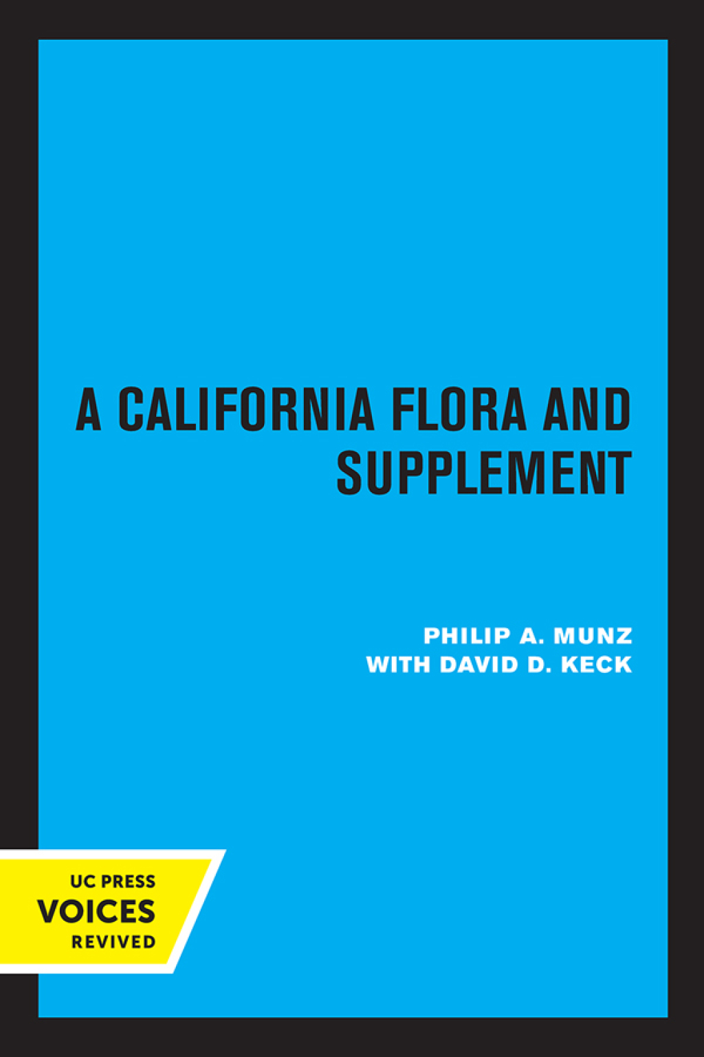 A California Flora and Supplement 1st Edition â€“ PDF/EPUB Version Downloadable
