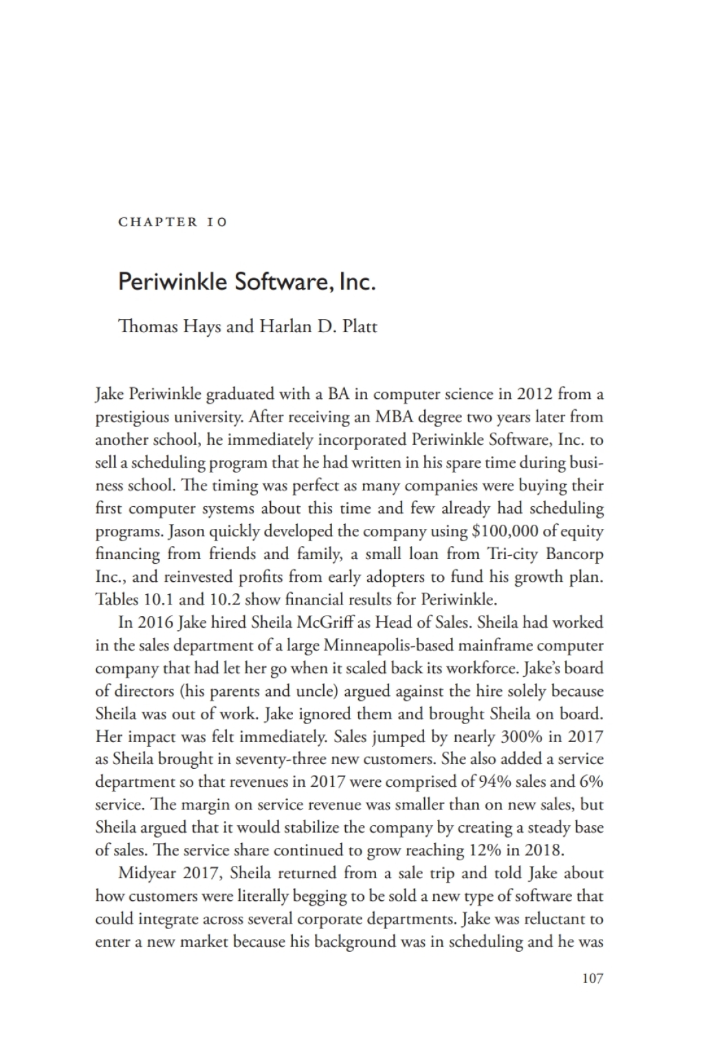 A Casebook on Corporate Renewal, Ch. 10 - Periwinkle Software 2nd Edition - (PDF/EPUB Version)