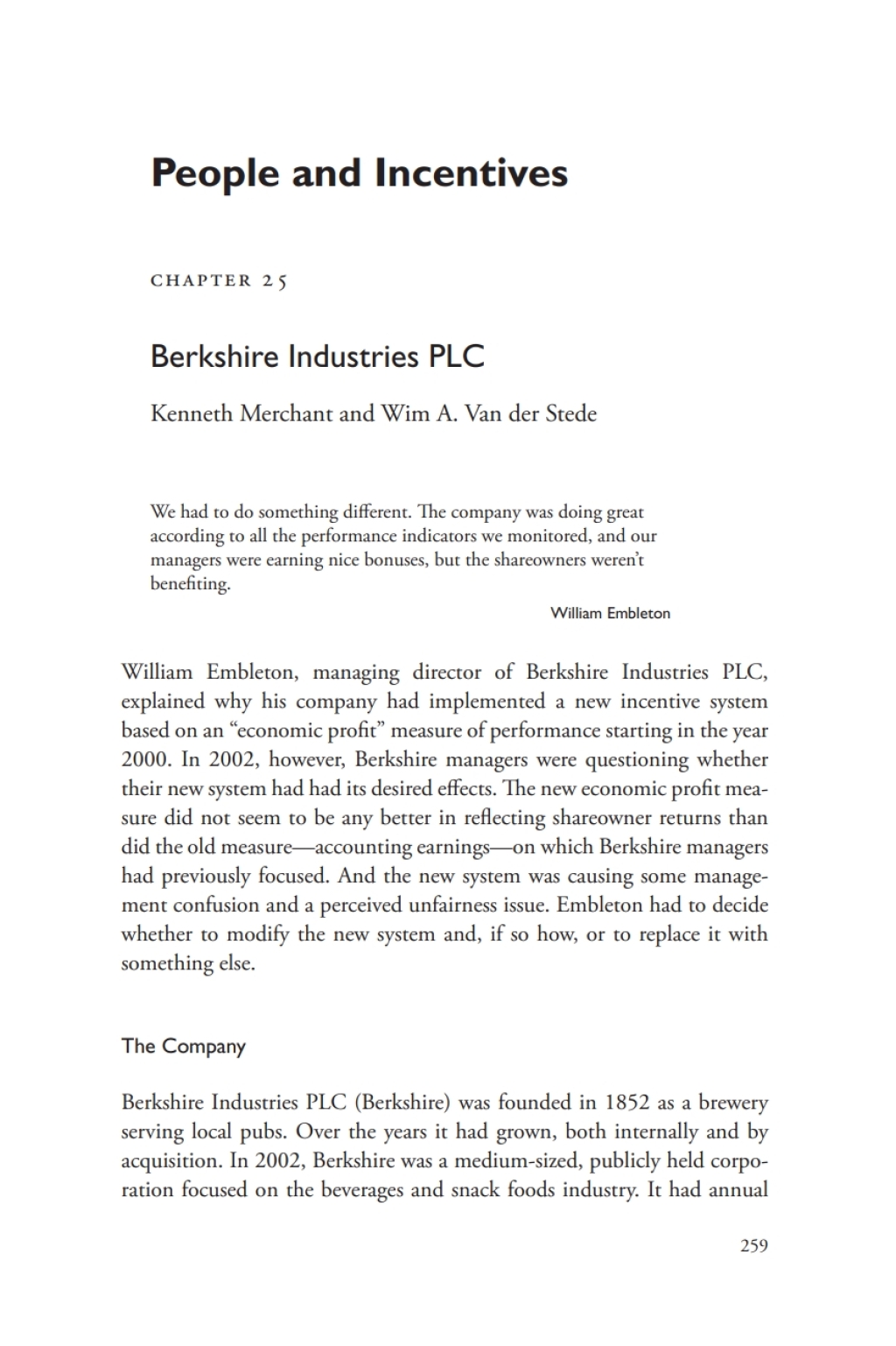 A Casebook on Corporate Renewal, Ch. 25 - Berkshire Industries PLC 2nd Edition - (PDF/EPUB Version)
