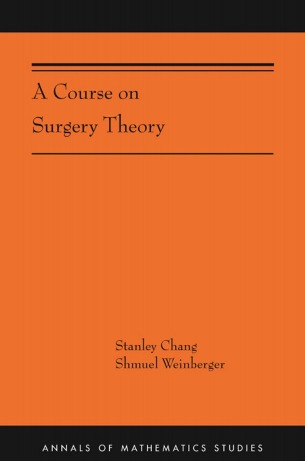 A Course on Surgery Theory (AMS-211)  â€“ PDF/EPUB Version Downloadable