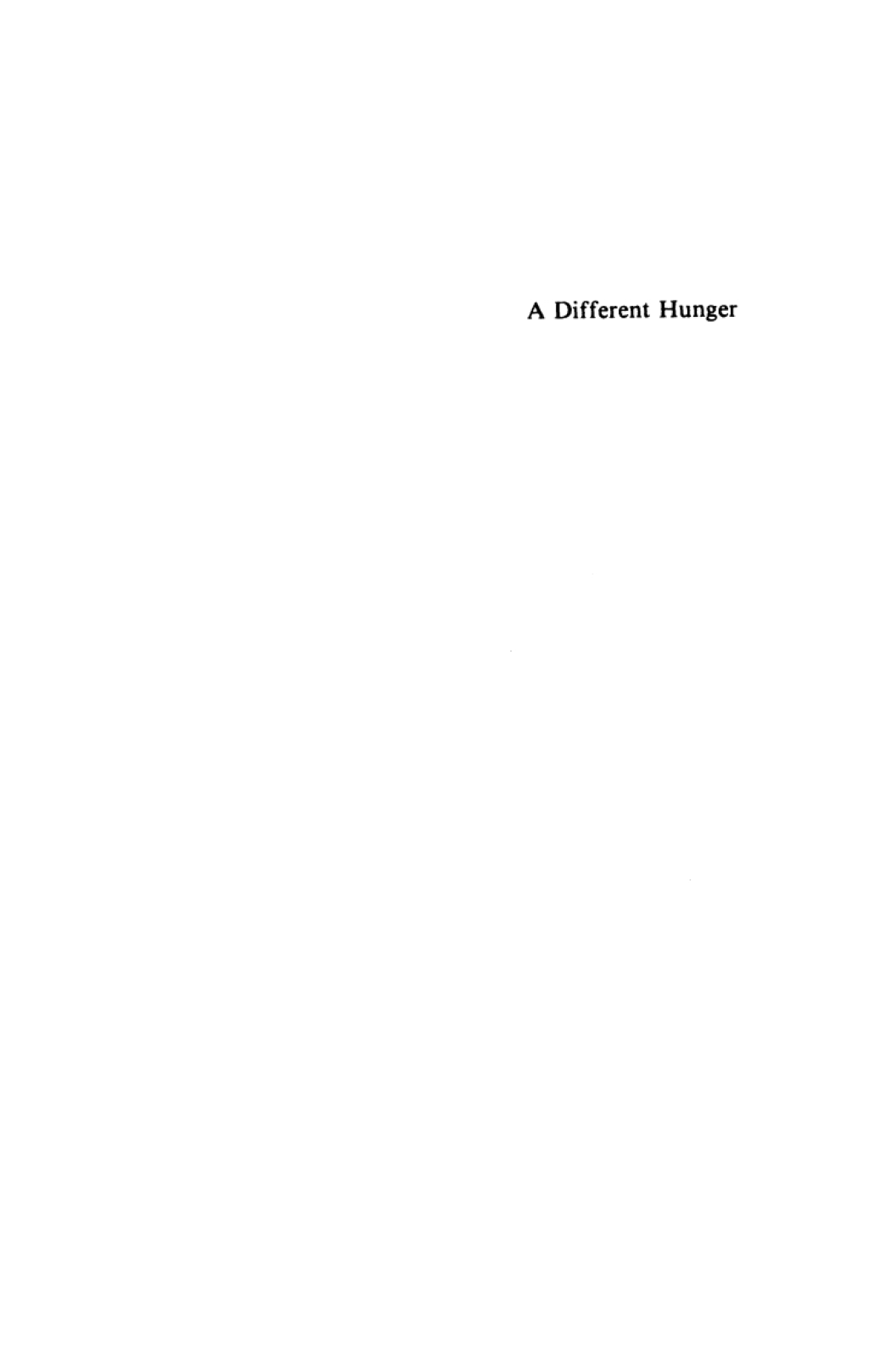 A Different Hunger Writings on Black Resistance 1st Edition â€“ PDF/EPUB Version Downloadable