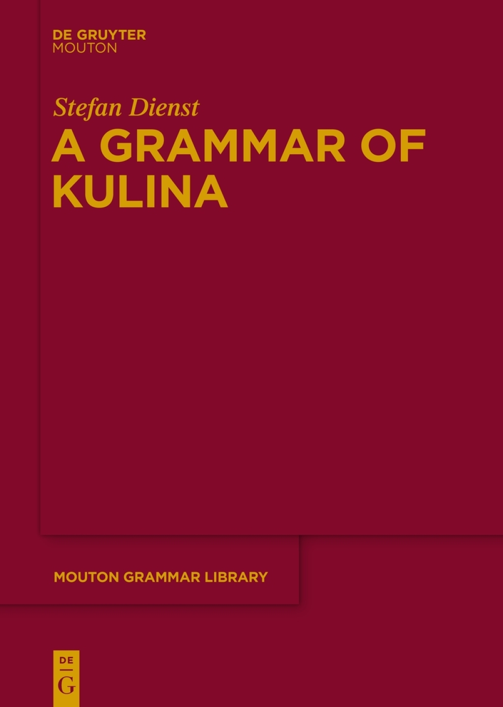 A Grammar of Kulina 1st Edition â€“ PDF/EPUB Version Downloadable