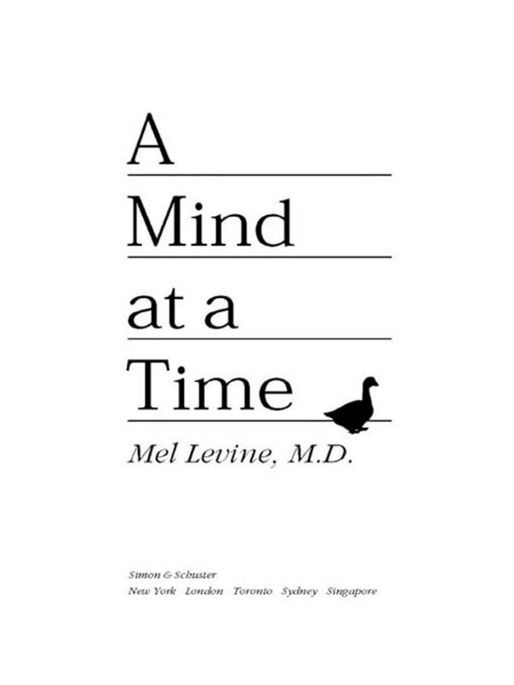 A Mind at a Time How Every Child Can Succeed - (PDF/EPUB Version)