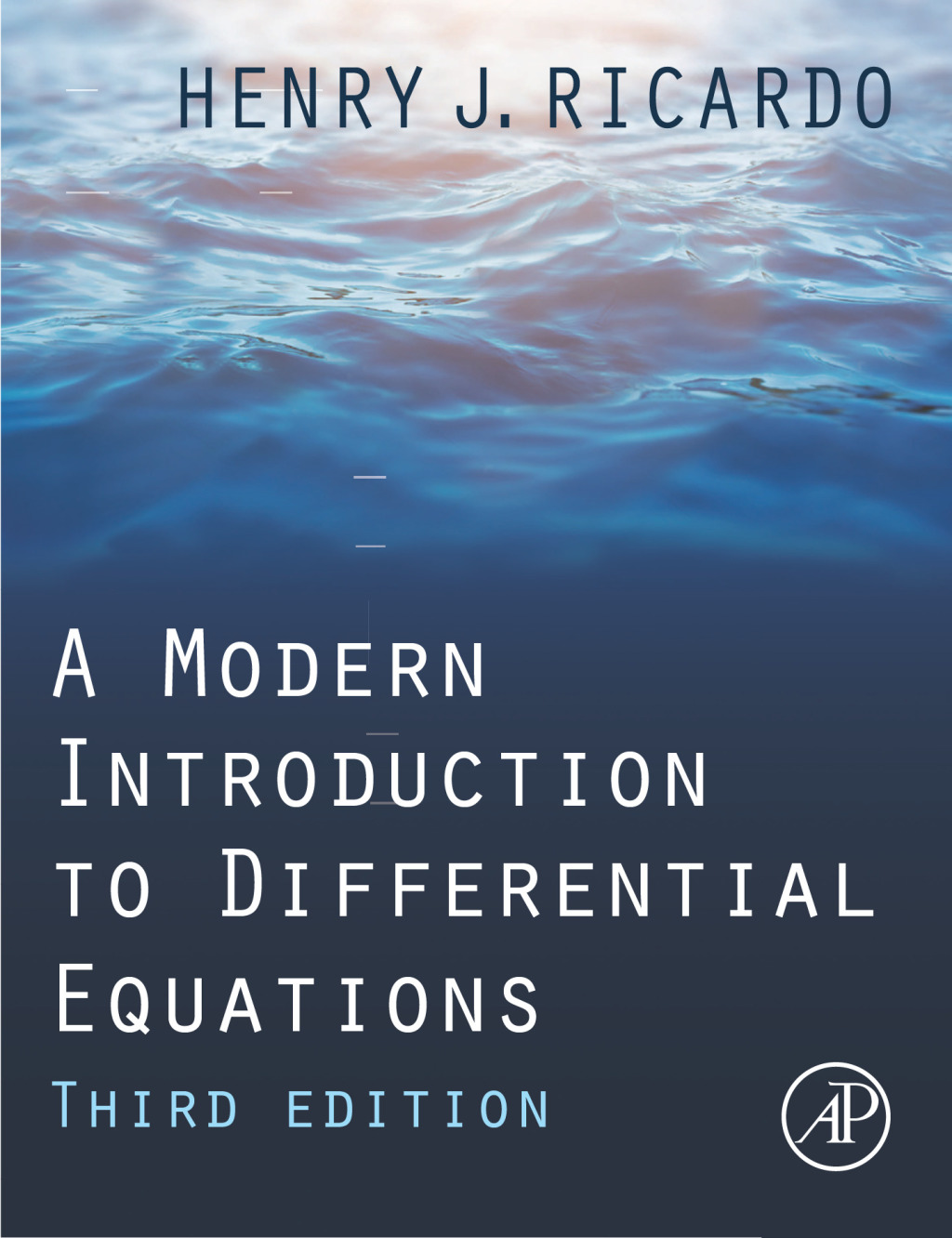 A Modern Introduction to Differential Equations 3rd Edition â€“ PDF/EPUB Version Downloadable
