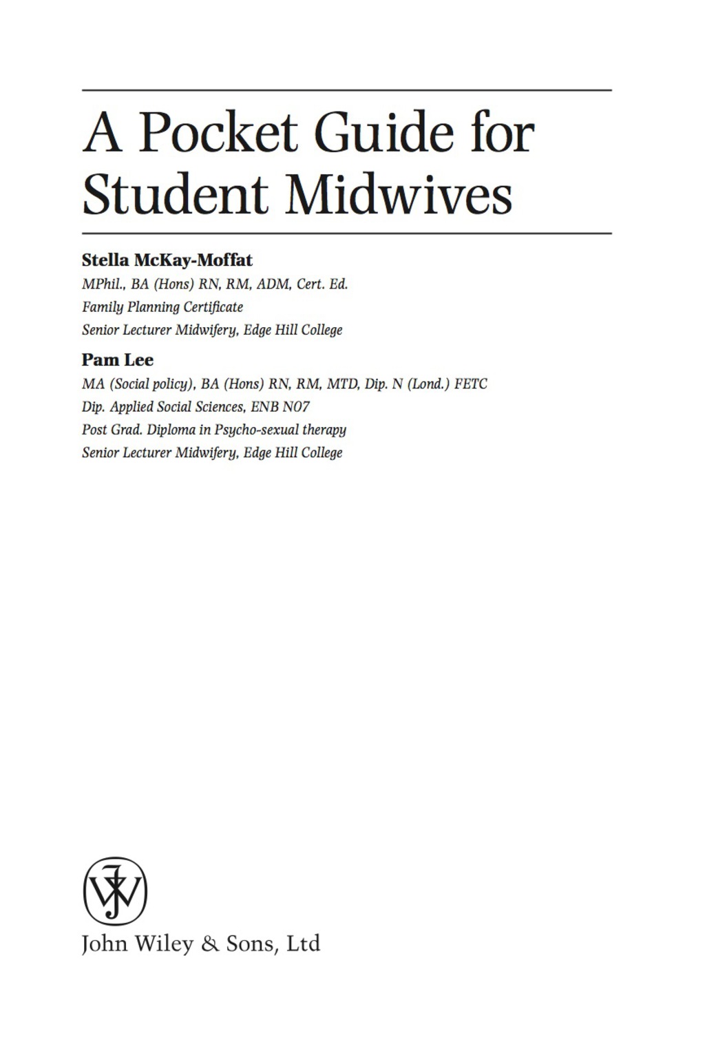 A Pocket Guide for Student Midwives 1st Edition â€“ PDF/EPUB Version Downloadable