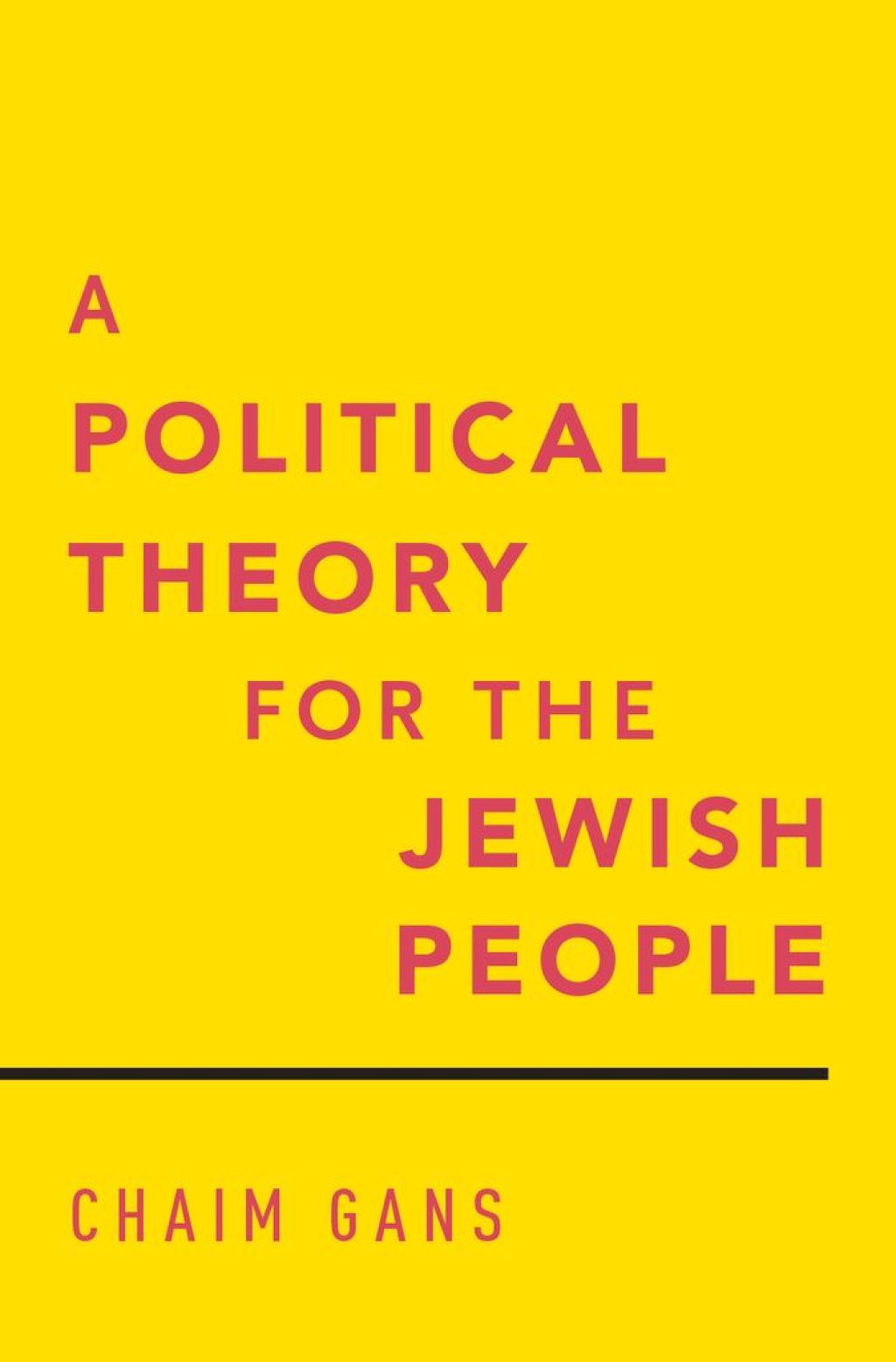 A Political Theory for the Jewish People  â€“ PDF/EPUB Version Downloadable