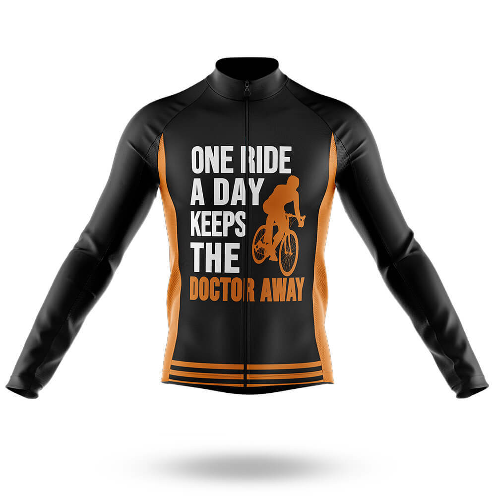A Ride A Day - Men's Cycling Long Sleeve Jersey