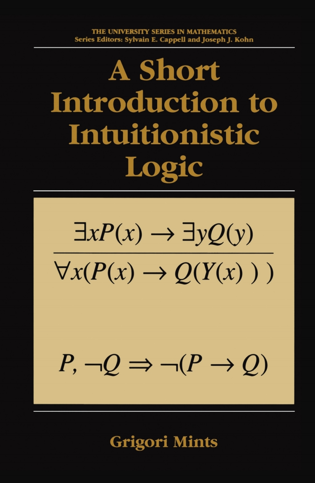 A Short Introduction to Intuitionistic Logic â€“ PDF/EPUB Version Downloadable