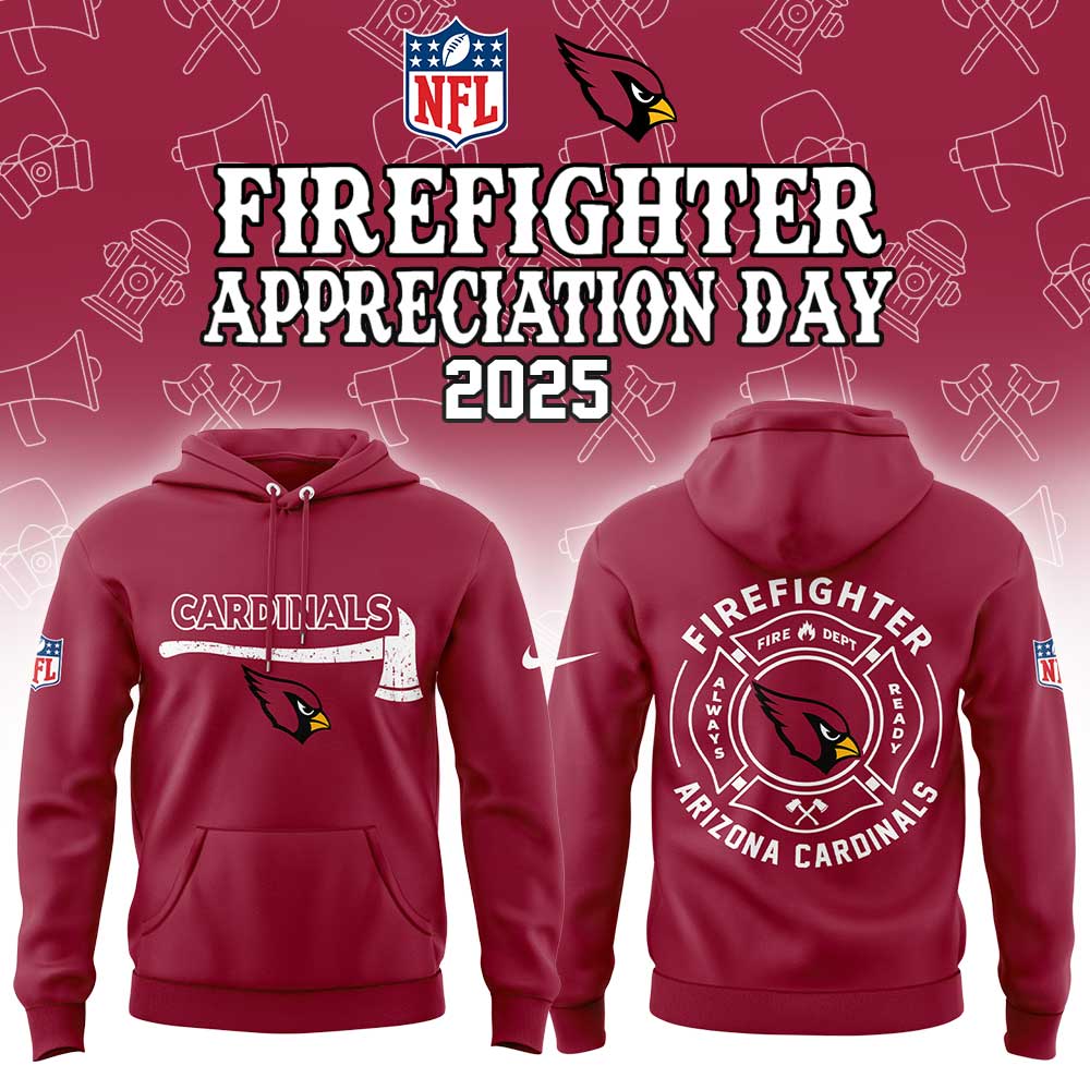 A.Cardinals Firefighter Application Limited Combo Hoodie