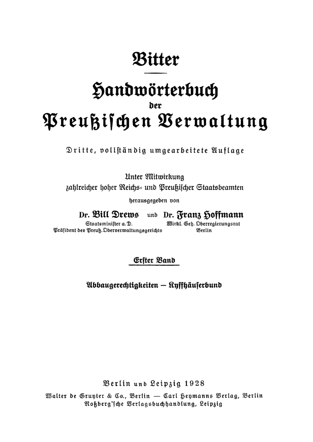 Abbaugerechtigkeiten - KyffhÃ¤userbund 3rd Edition â€“ PDF/EPUB Version Downloadable