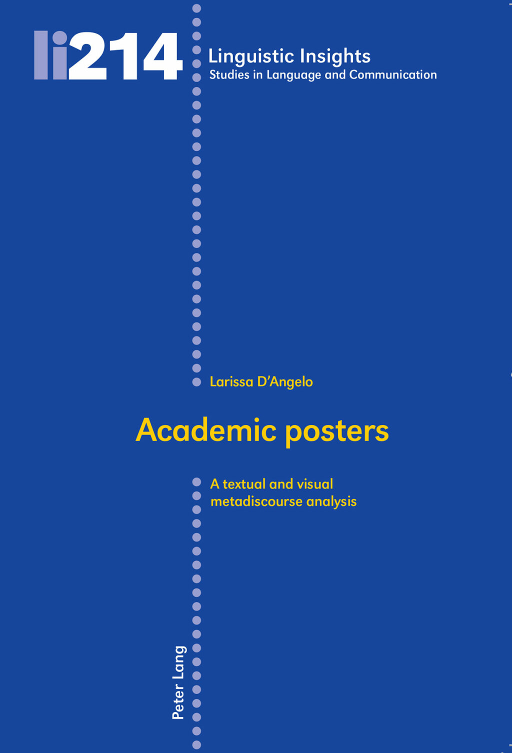Academic posters A textual and visual metadiscourse analysis 1st Edition â€“ PDF/EPUB Version Downloadable