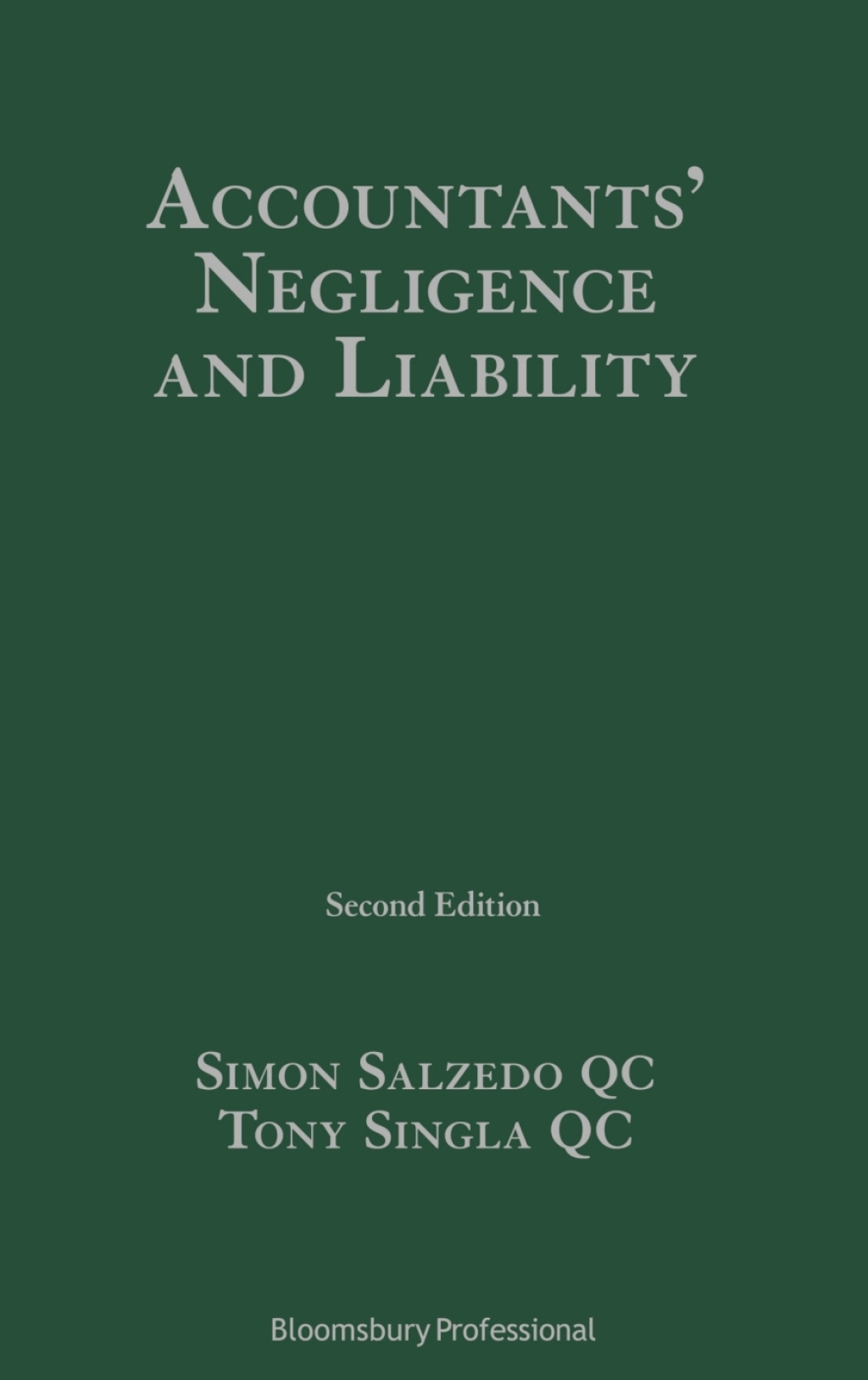 Accountants’ Negligence and Liability 2nd Edition – PDF/EPUB Version Downloadable Accountants’ Negligence and Liability 2nd Edition – PDF/EPUB Version Downloadable - Image 1