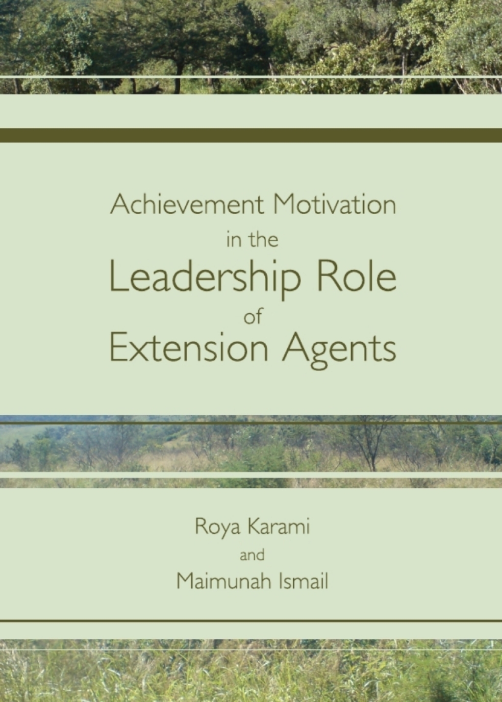 Achievement Motivation in the Leadership Role of Extension Agents 1st Edition â€“ PDF/EPUB Version Downloadable